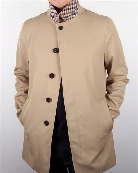 aquascutum trench coat.